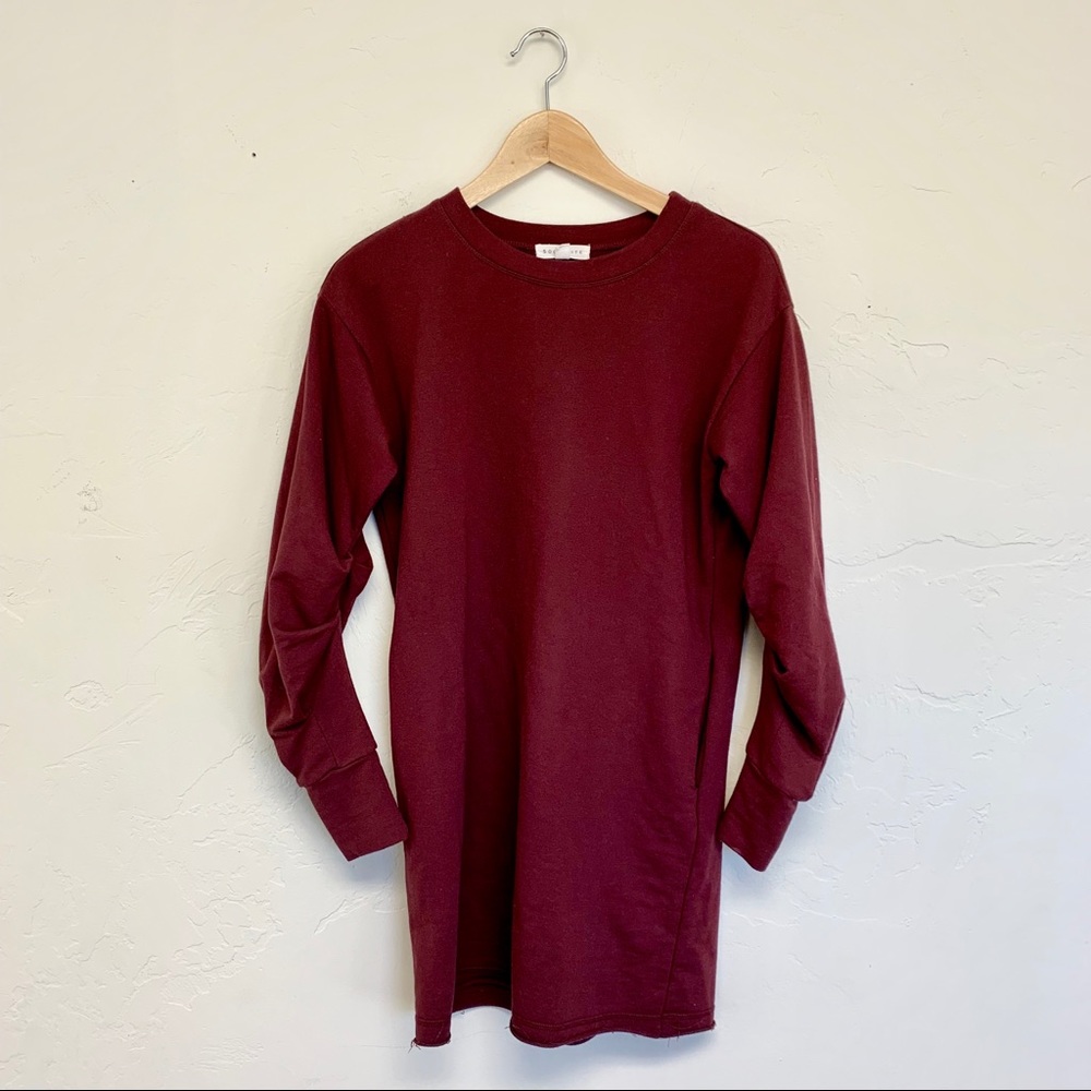 Socialite Purple Sweatshirt / Long Sleeve Top
